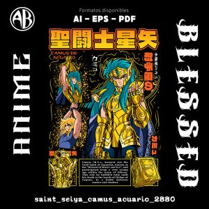 Saint Seiya - Camus Acuario-Vector - SKU2880