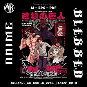 Attack on Titan - Eren Jaeger-Vector - SKU2818