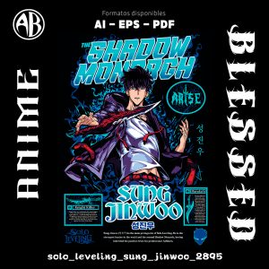 Solo Leveling - Sung Jinwoo-Vector - SKU2895