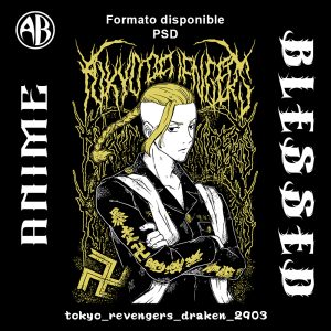 Tokyo Revengers - Draken-PSD - SKU2903