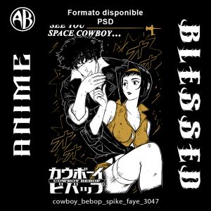 Cowboy Bebop - Spike Faye-PSD - SKU3047