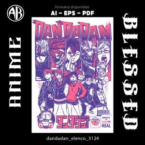 Dandadan - Elenco-Vector - SKU3124