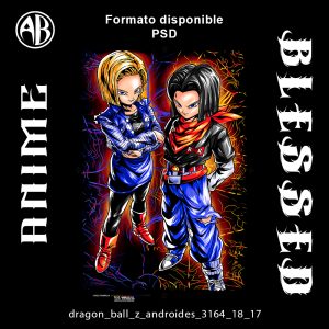 Dragon Ball - Z Androides 17 18-PSD - SKU3164