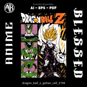 Dragon Ball - Z Gohan Cell-Vector - SKU3194