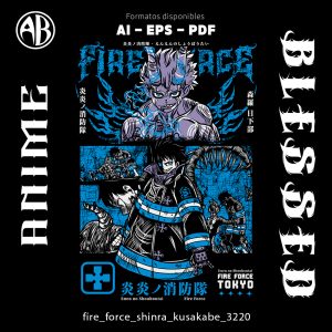 Fire Force - Shinra Kusakabe-Vector - SKU3220