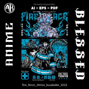 Fire Force - Shinra Kusakabe-Vector - SKU3222