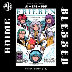 Frieren - Elenco-Vector - SKU3132