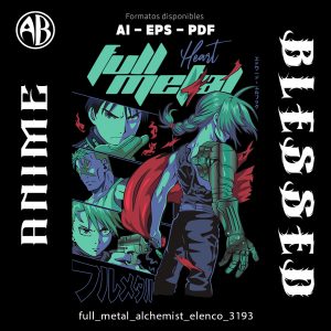 Fullmetal Alchemist - Elenco-Vector - SKU3193