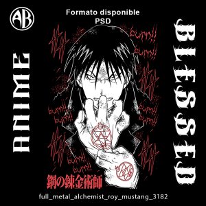 Fullmetal Alchemist - Roy Mustang-PSD - SKU3182
