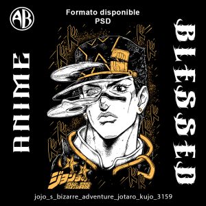 JoJo's Bizarre Adventure - Jotaro Kujo-PSD - SKU3159