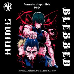 Jujutsu Kaisen - Maki Zenin-PSD - SKU3119