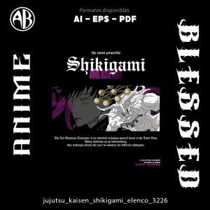 Jujutsu Kaisen - Shikigami Elenco-Vector - SKU3226
