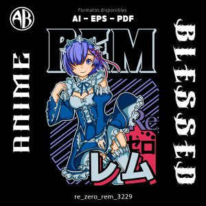 Re Zero - Rem-Vector - SKU3229