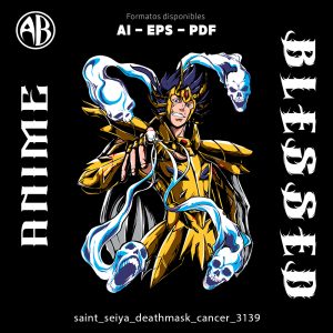 Saint Seiya - Deathmask Cancer-Vector - SKU3139