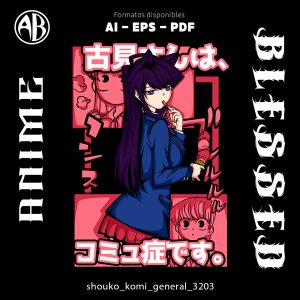 Shouko Komi - General-Vector - SKU3203