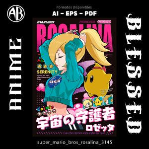 Super Mario Bros - Rosalina-Vector - SKU3145