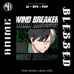 Wind Breaker - Sakura-Vector - SKU3202