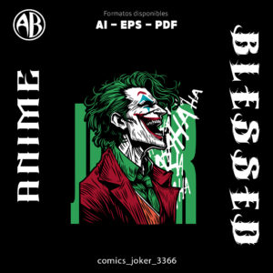 Comics - Joker-Vector - SKU3366