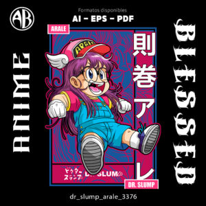 Dr Slump - Arale-Vector - SKU3376