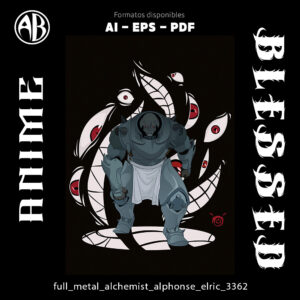 Fullmetal Alchemist - Alphonse Elric-Vector - SKU3362