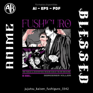 Jujutsu Kaisen - Fushiguro-Vector - SKU3342