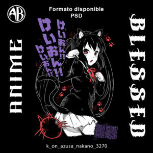 K On - Azusa Nakano-PSD - SKU3270