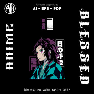 Kimetsu no Yaiba - Tanjiro-Vector - SKU3357