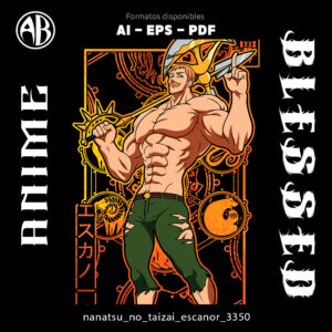 Nanatsu No Taizai - Escanor-Vector - SKU3350