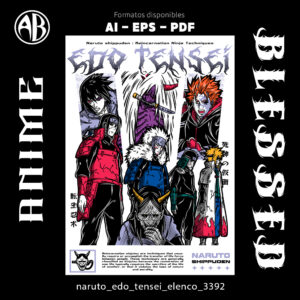 Naruto - Edo Tensei Elenco-Vector - SKU3392