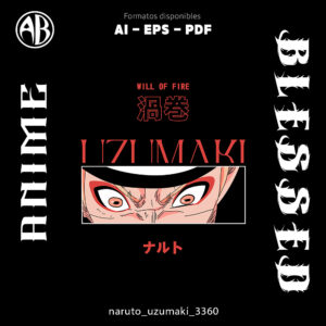 Naruto - Uzumaki-Vector - SKU3360