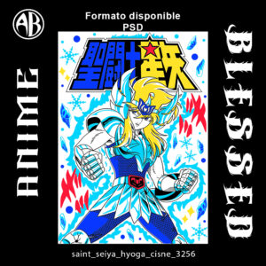 Saint Seiya - Hyoga Cisne-PSD - SKU3256