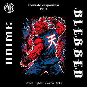 Street Fighter - Akuma-PSD - SKU3243