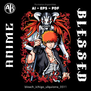 Bleach - Ichigo Ulquiorra-Vector - SKU3511