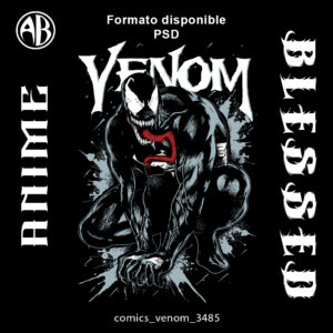 Comics - Venom-PSD - SKU3485