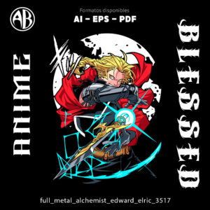 Fullmetal Alchemist - Edward Elric-Vector - SKU3517