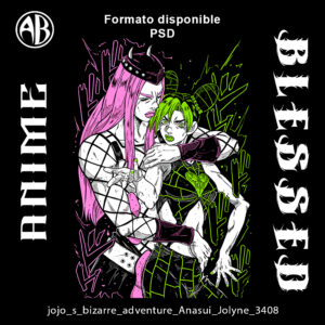 JoJo's Bizarre Adventure - Anasui Jolyne-PSD - SKU3408