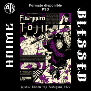 Jujutsu Kaisen - Toji Fushiguro-PSD - SKU3479