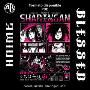 Naruto - Uchiha Sharingan-PSD - SKU3471
