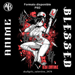 Skullgirls - Valentine-PSD - SKU3474