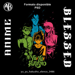 Yu Yu Hakusho - Elenco-PSD - SKU3486