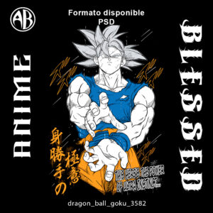Dragon Ball - Goku-PSD - SKU3582