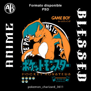 Pokemon - Charizard-PSD - SKU3611
