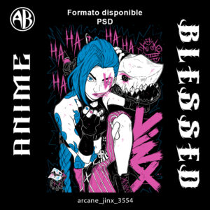 Arcane - Jinx-PSD - SKU3554