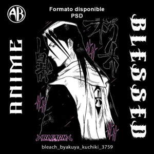 Bleach - Byakuya Kuchiki-PSD - SKU3759