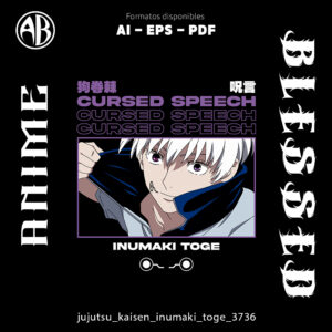 Jujutsu Kaisen - Inumaki Toge-Vector - SKU3736