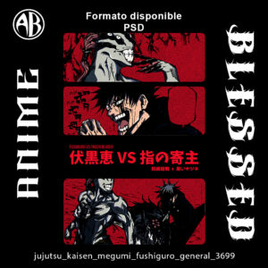 Jujutsu Kaisen - Megumi Fushiguro General-PSD - SKU3699